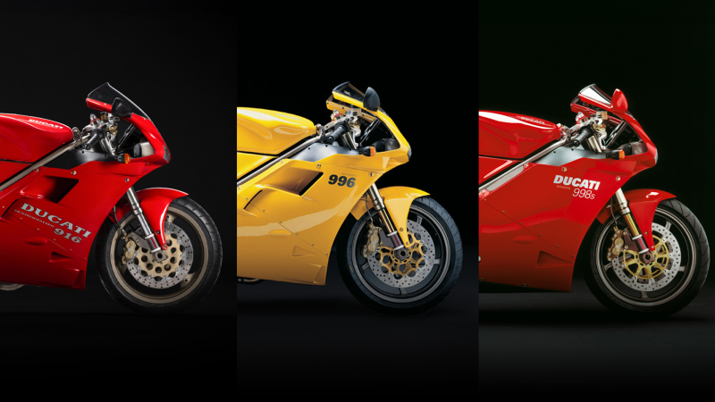 Ducati celebra el 30º aniversario de la familia 916