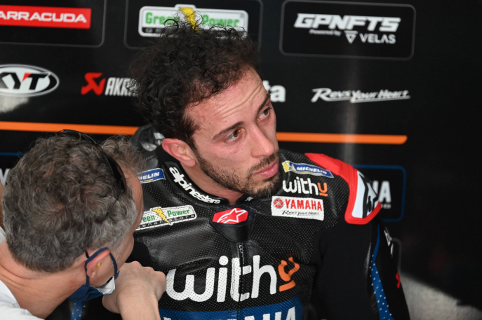 Andrea Dovizioso volverá a pilotar una Yamaha de MotoGP