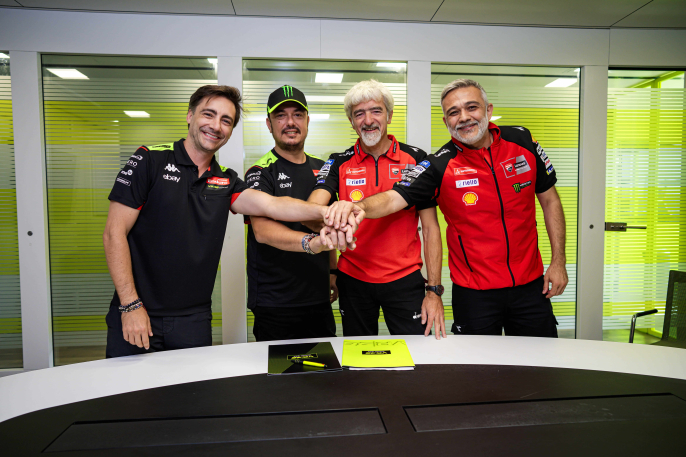 Oficial: El VR46 será equipo el segundo equipo Ducati en MotoGP