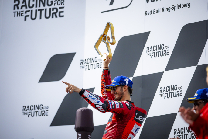 GP de Austria 2024: Bagnaia con el doblete, Márquez con el show