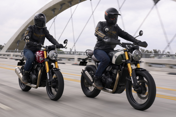 Triumph Chile: inaugura concesionario con el arribo de las 400
