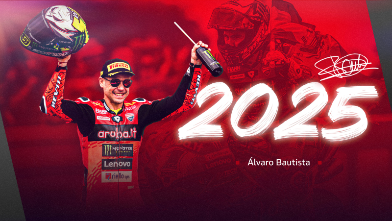 Oficial: Alvaro Bautista correrá una temporada mas con Ducati