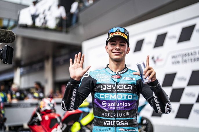 David Alonso subirá a Moto2 en 2025 con el Aspar Team