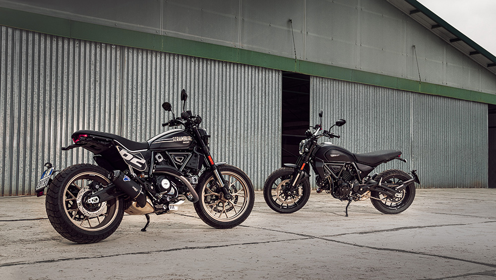 Ducati Scrambler Icon Dark y Full Throttle: el lado oscuro