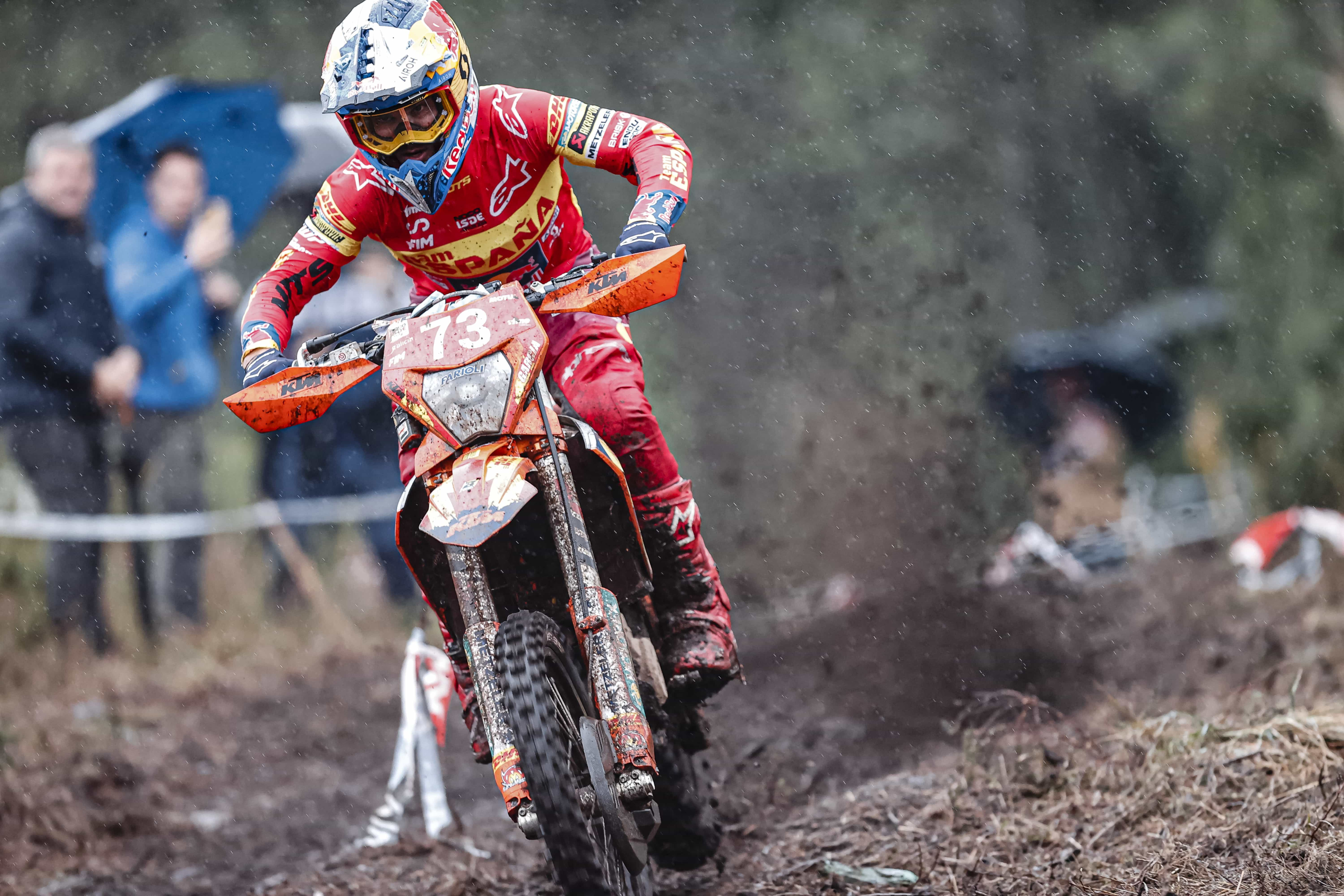 ISDE 2024 día 2: Benja Herrera mantiene a Chile en ritmo