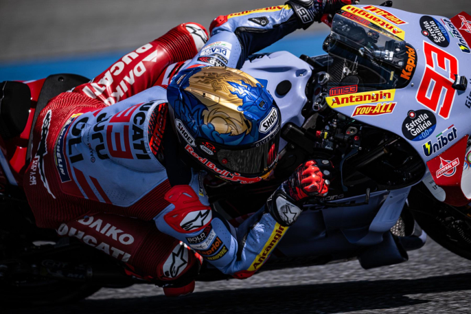 Marc Márquez termina el viernes en Tailandia 2024 con récord