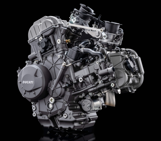Ducati presentó su nuevo motor V2 con 126 CV