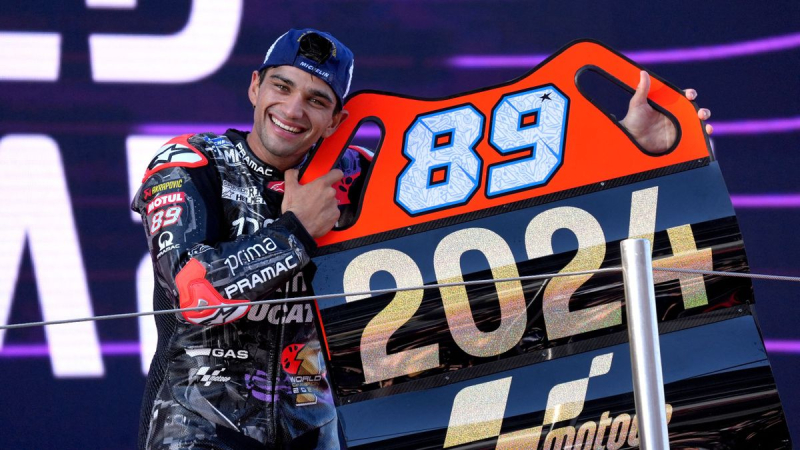 ¡Jorge Martín es campeón del mundo de MotoGP 2024!