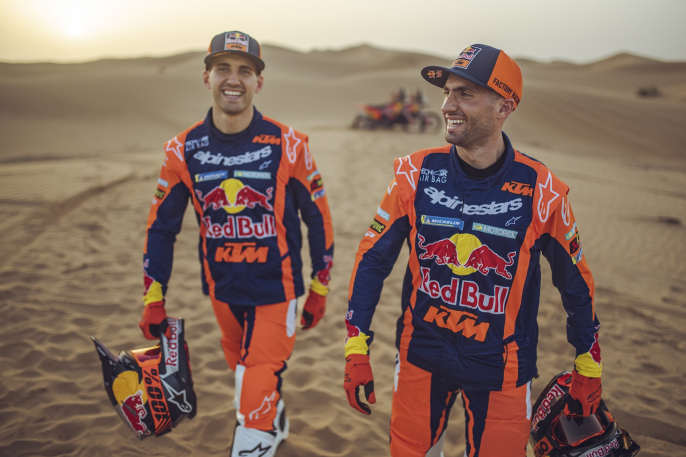 Los hermanos Benavides, la clave de KTM para ganar el Dakar