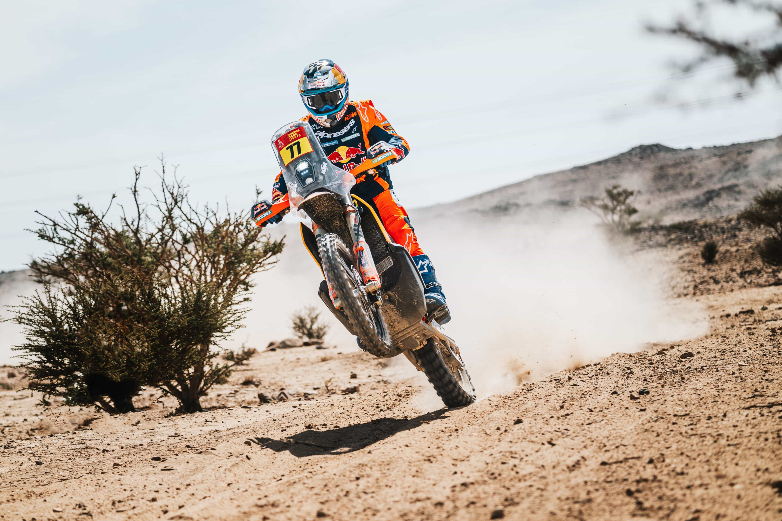 Daniel Sanders se llevó el prólogo del Dakar 2025