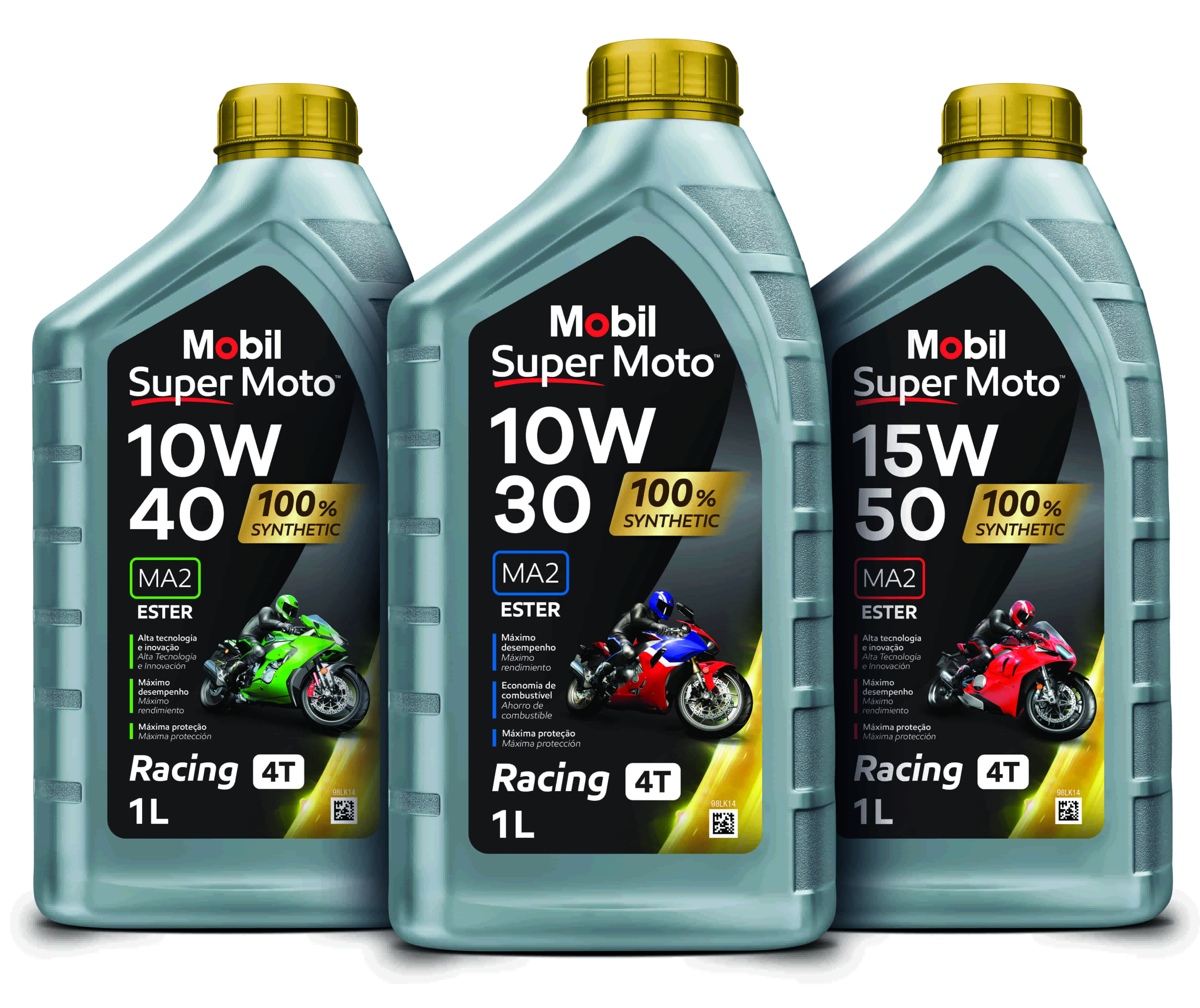 Mobil Super Moto: Nueva línea de lubricantes 100% sintéticos