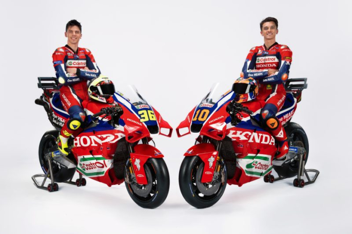 Honda presentó su formación para MotoGP 2025