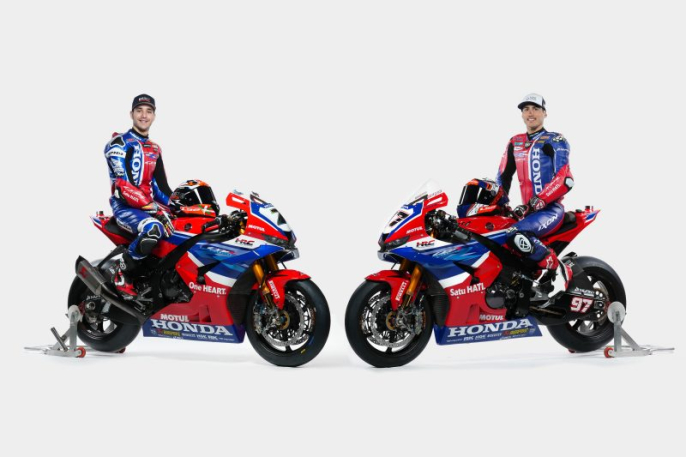 Honda HRC presentó su equipo del WSBK 2025