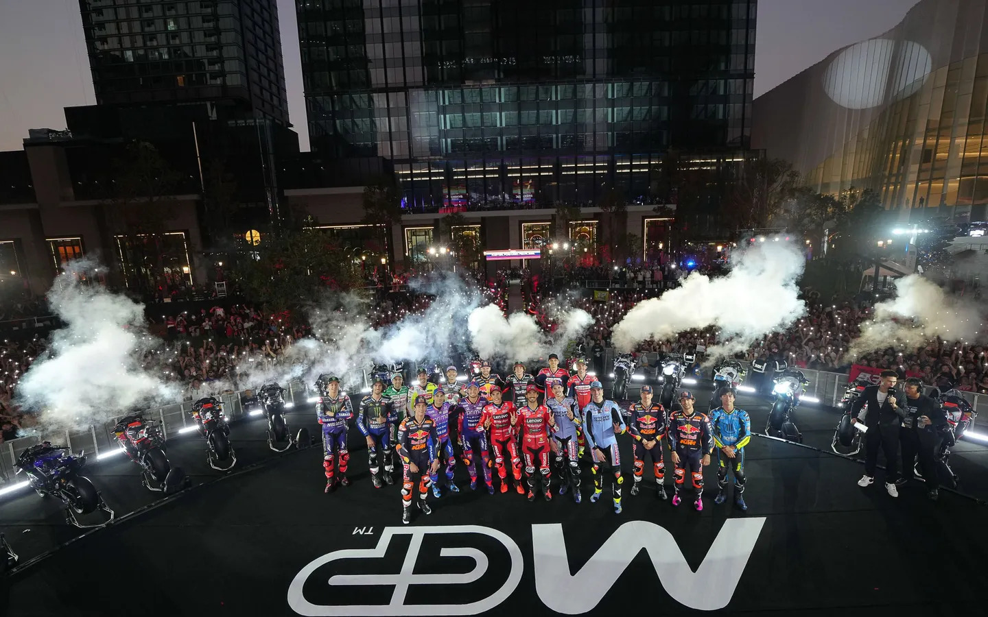 MotoGP presentó la temporada 2025 en Bangkok