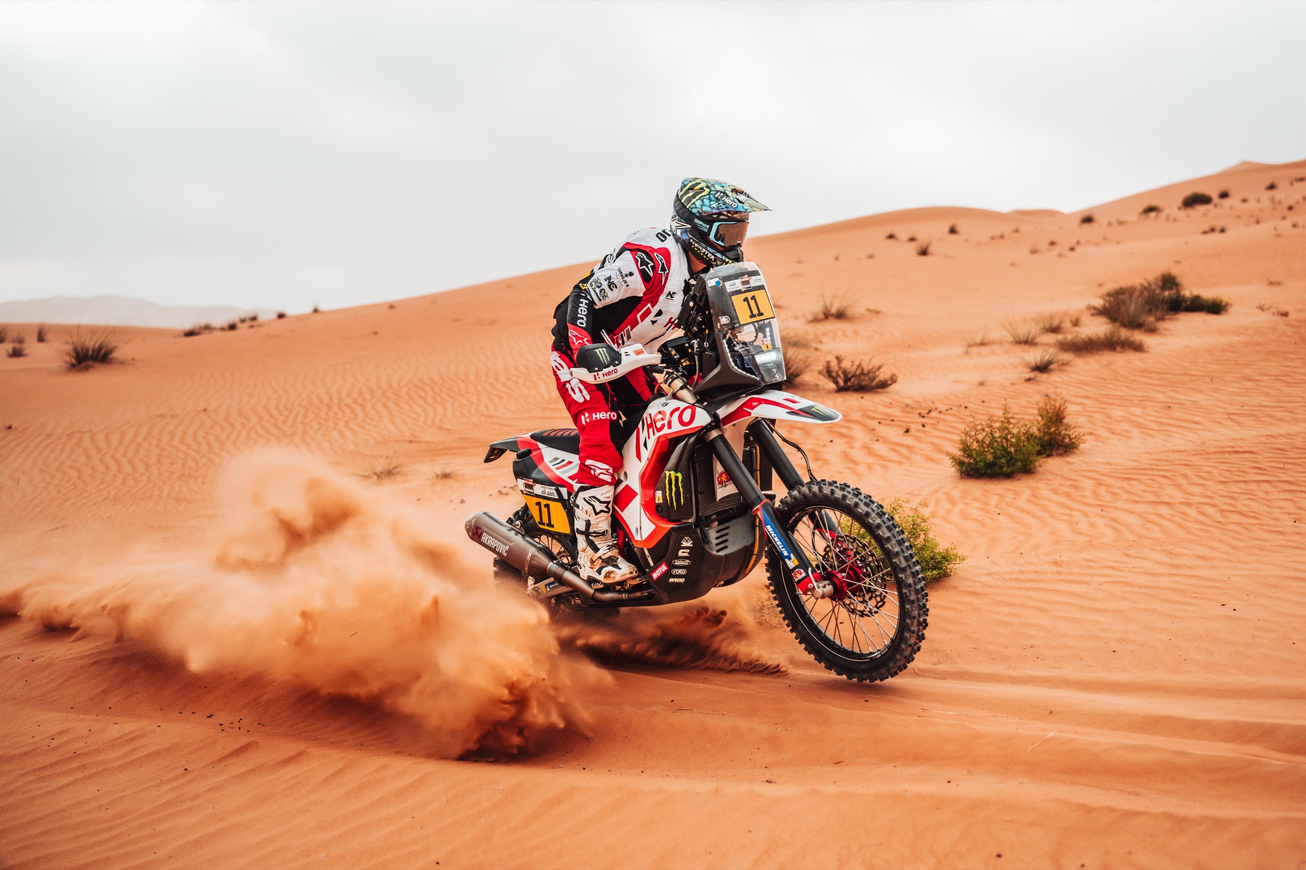 Nacho Cornejo llegó segundo en la etapa 2 en Abu Dhabi