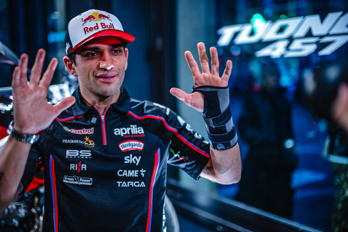 Reapareció Jorge Martín ¿cuando vuelve a competir?