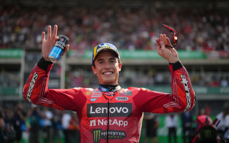 Marc Márquez ganó el Sprint en Burinam y es el primer líder de MotoGP