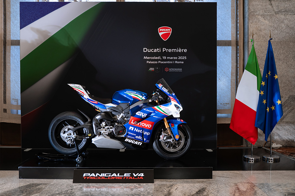 Panigale V4 Tricolore Italia: un homenaje al triunfo de Ducati en Mugello