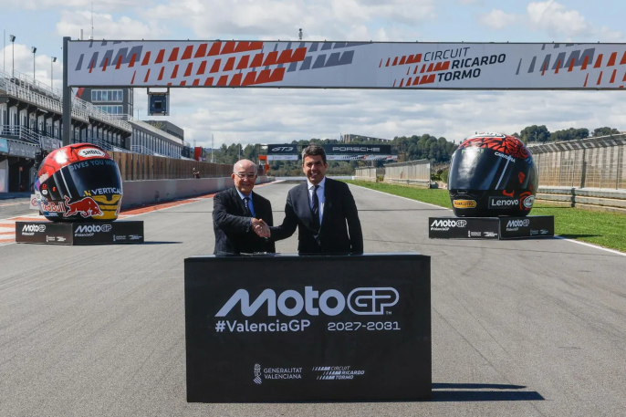 MotoGP: Valencia renueva hasta el 2031