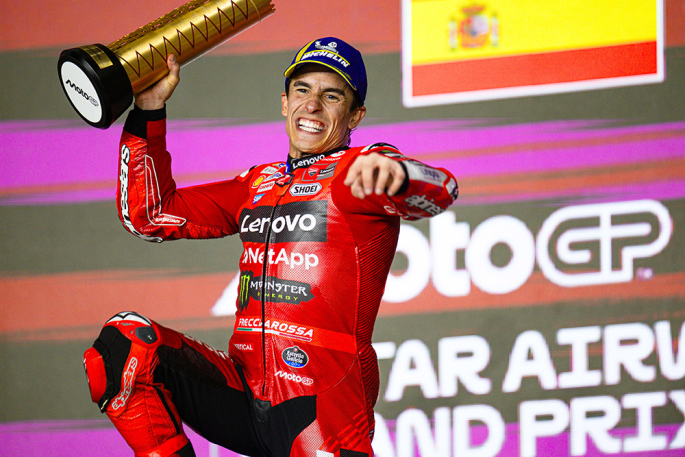 GP de Qatar 2025: golpe de autoridad de Marc Márquez