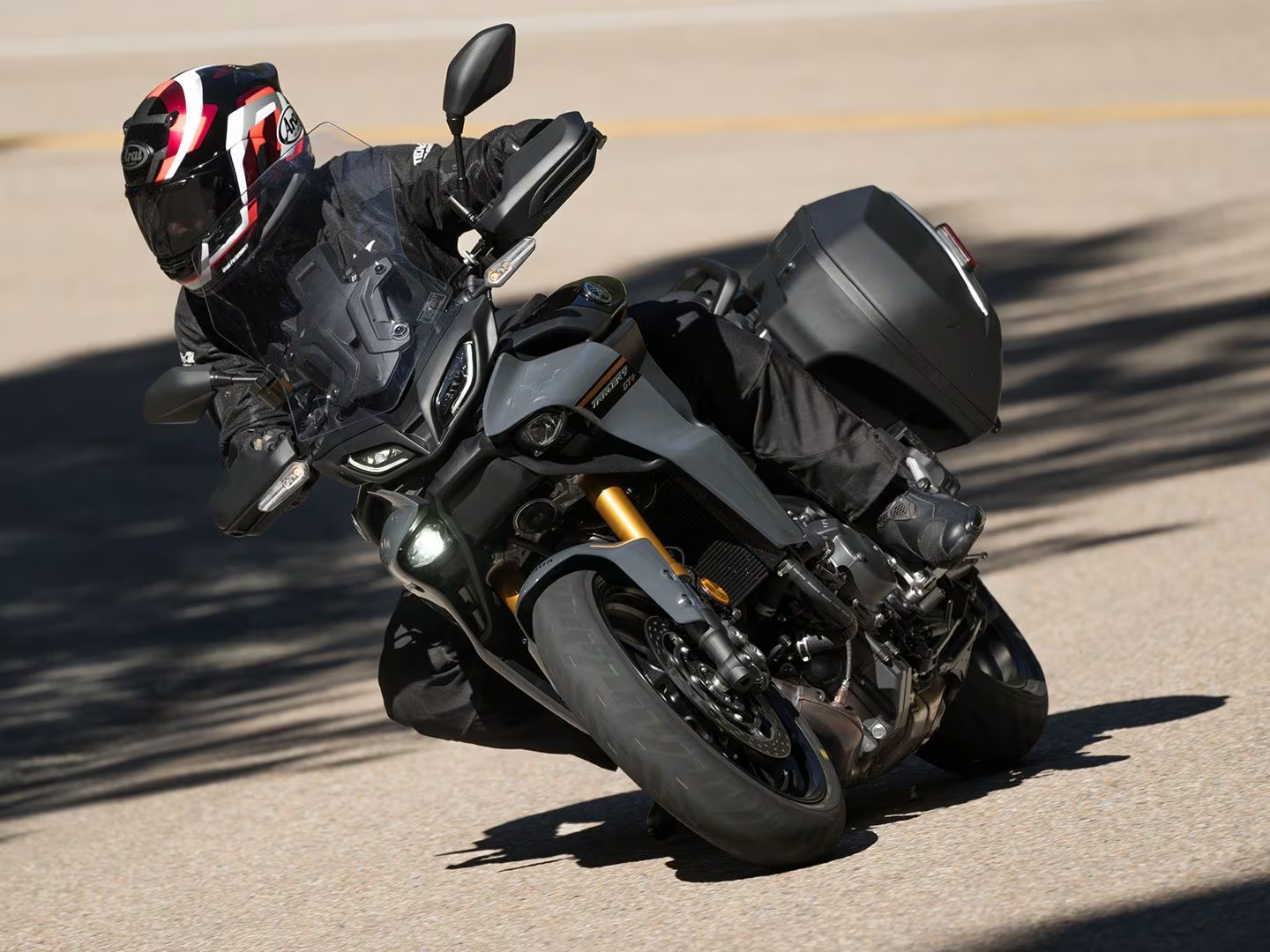 Yamaha trabaja en un nuevo radar de curvas frontal