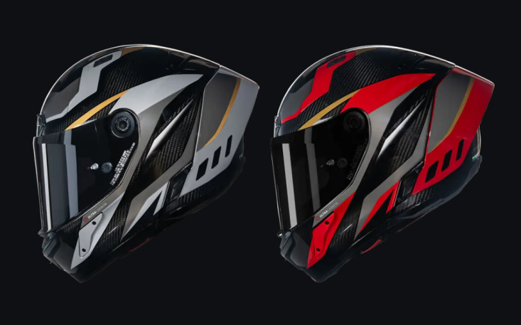 Nolan presentó los nuevos colores del X-804 RS Ultra Carbon
