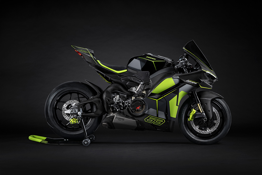 Ducati y Lamborghini presentan la nueva Panigale V4