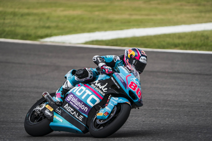 Cómo sigue la evolución de David Alonso en Qatar