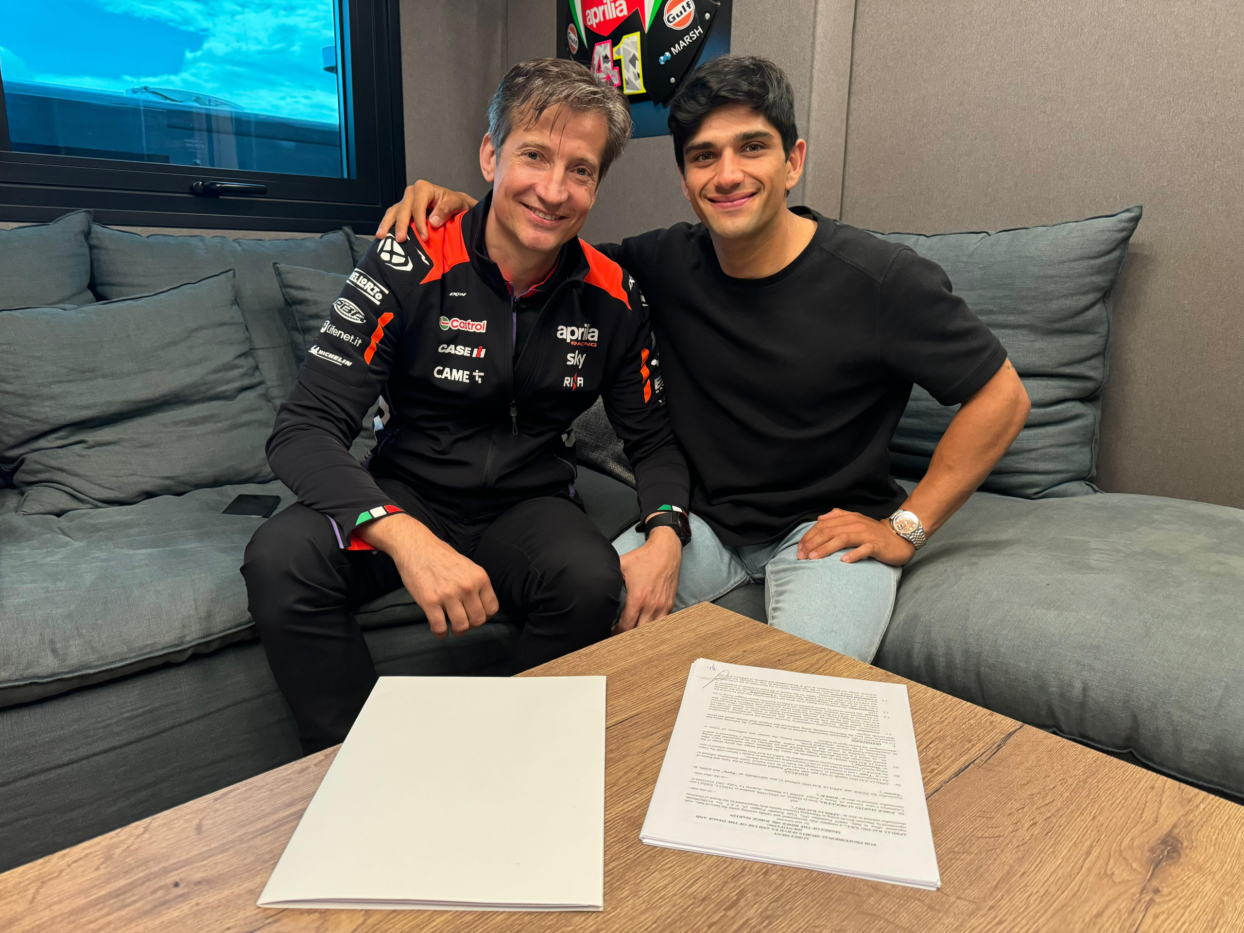 Jorge Martín quiere irse de Aprilia