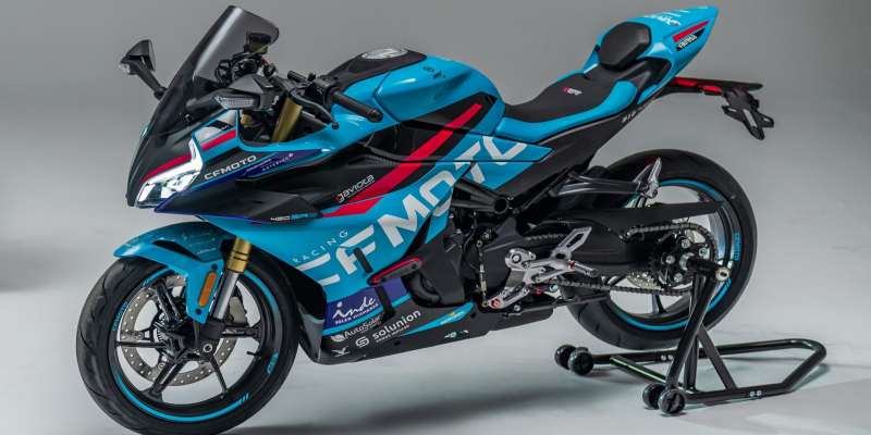 CFMOTO 450SR Champion Edition: un homenaje a David Alonso 