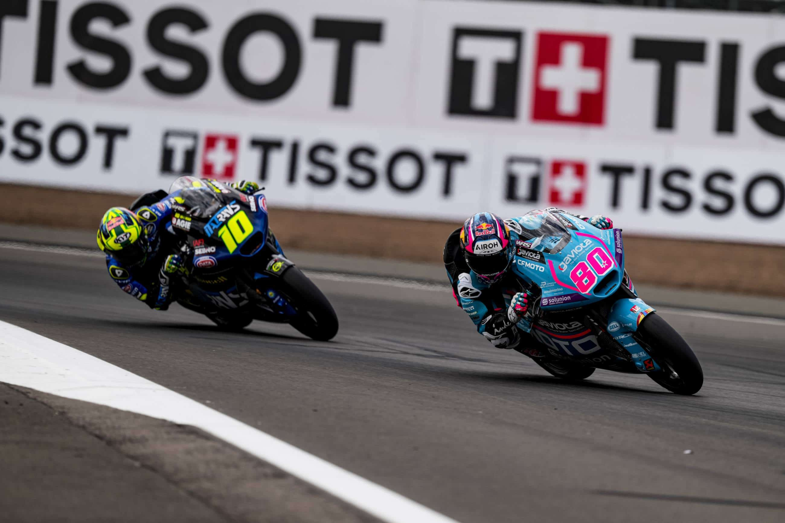 Moto2: David Alonso consiguió su primer podio en Silverstone