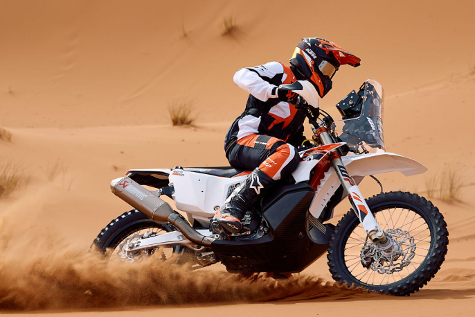 La Rally KTM 450 de 2026 que se basa en décadas del Dakar