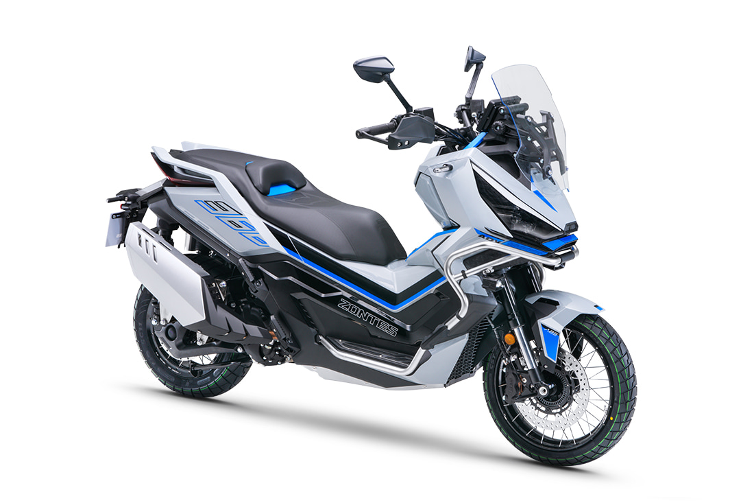Zontes 368G: el maxi-scooter de aventura que llegó al país