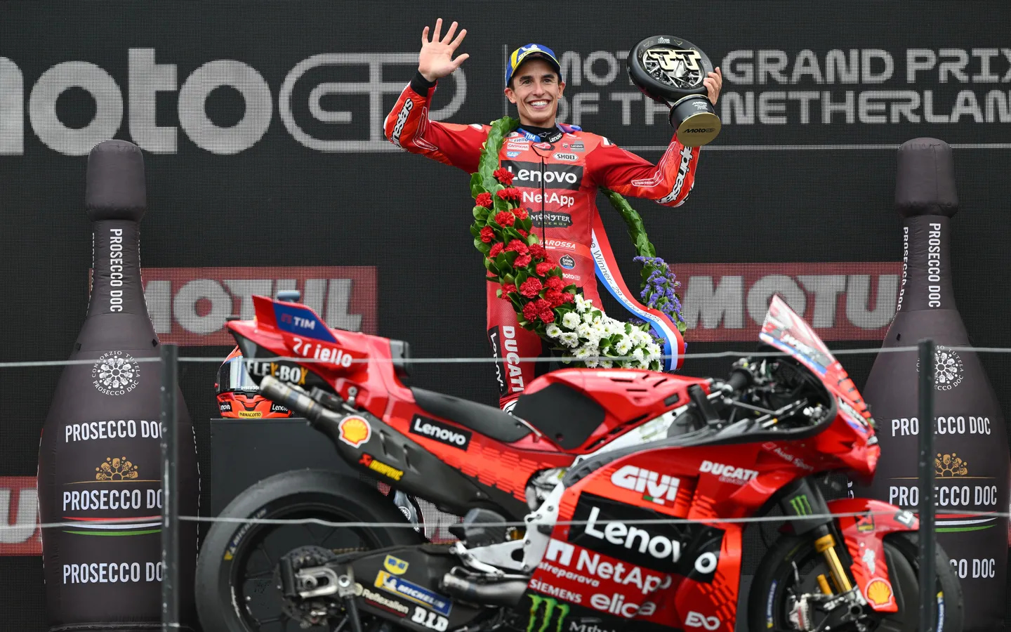 GP de los Países Bajos: el '68', número de la suerte para Márquez