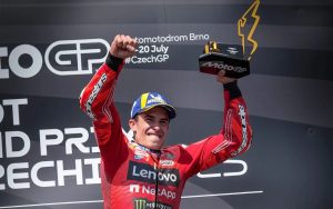 GP de la Republica Checa 2025: Marc Márquez es un hombre en una misión