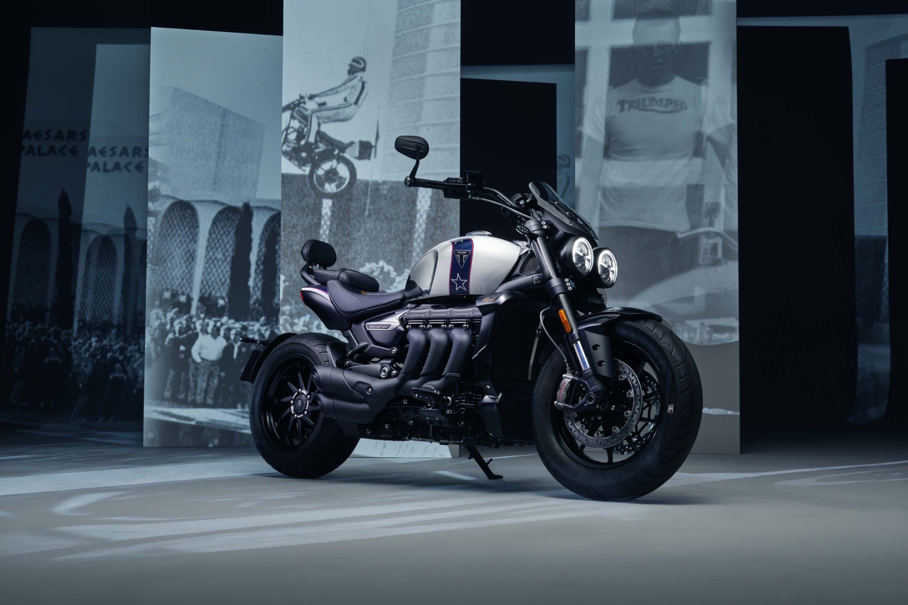 Triumph Rocket 3 Evel Knievel Limited Edition: la acróbata