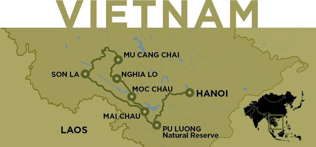 Dainese presenta una travesía en moto por Vietnam