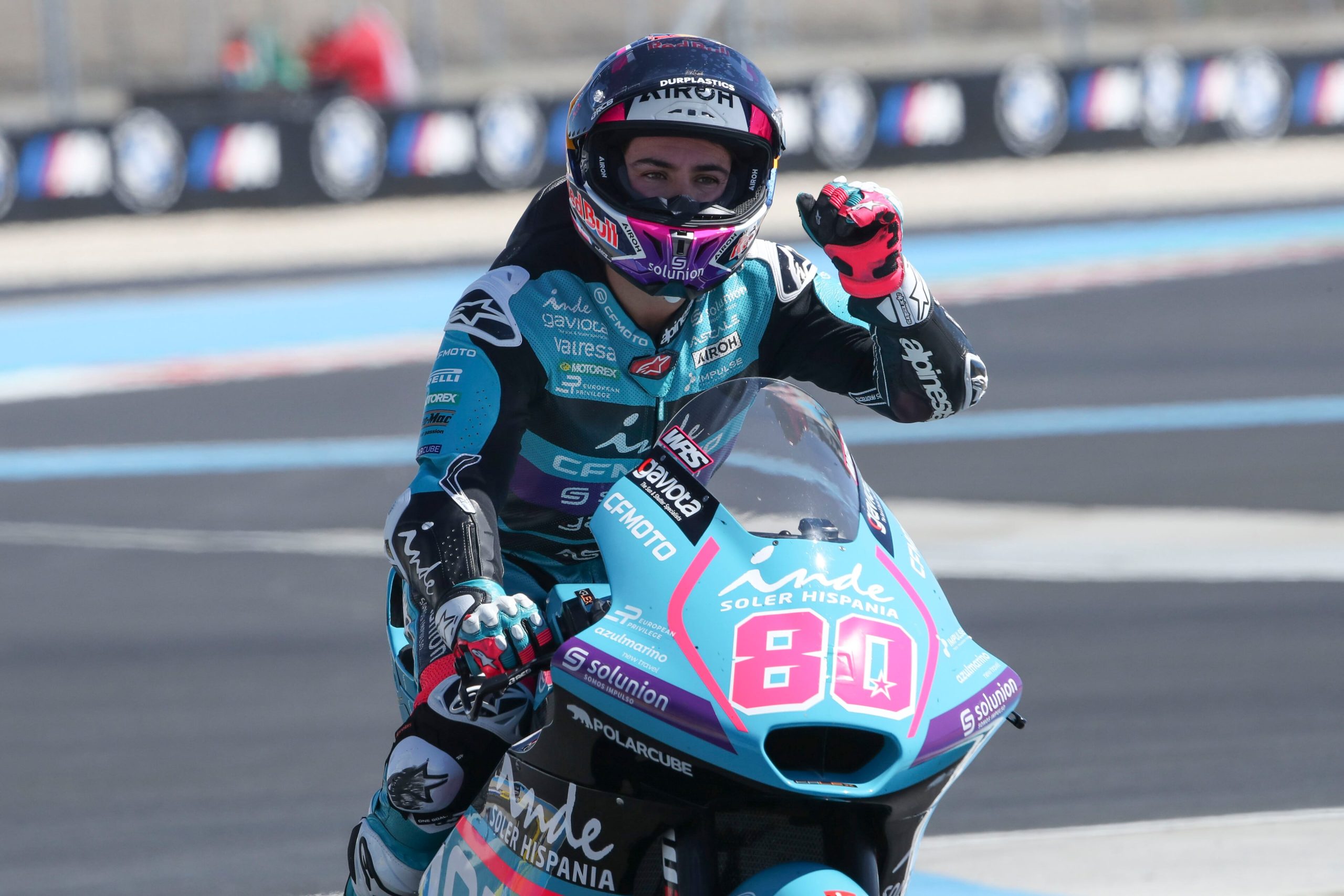 Moto2: primera victoria de David Alonso en Moto2
