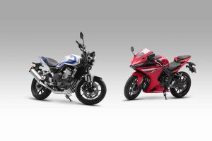 Honda presentó en China la CBR500R Four y la CB500 Super Four