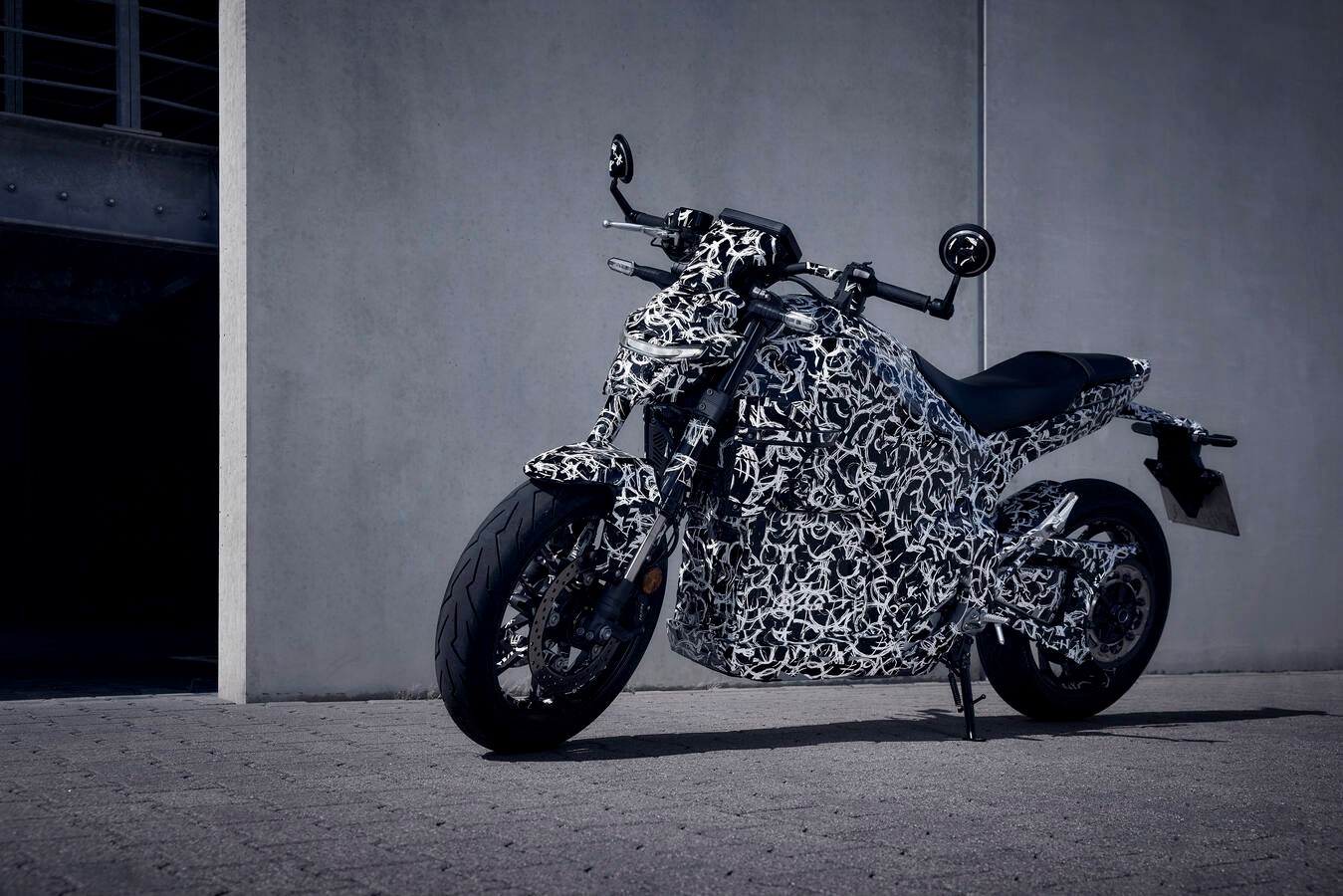 Honda muestra por primera vez su naked electrica