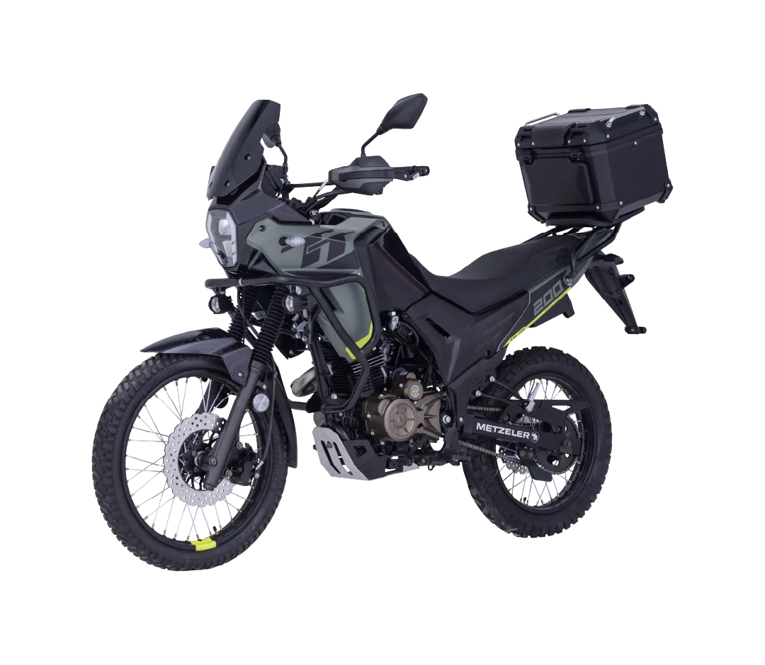 Para los más aventureros: la nueva TT200 Rally ya está en Colombia