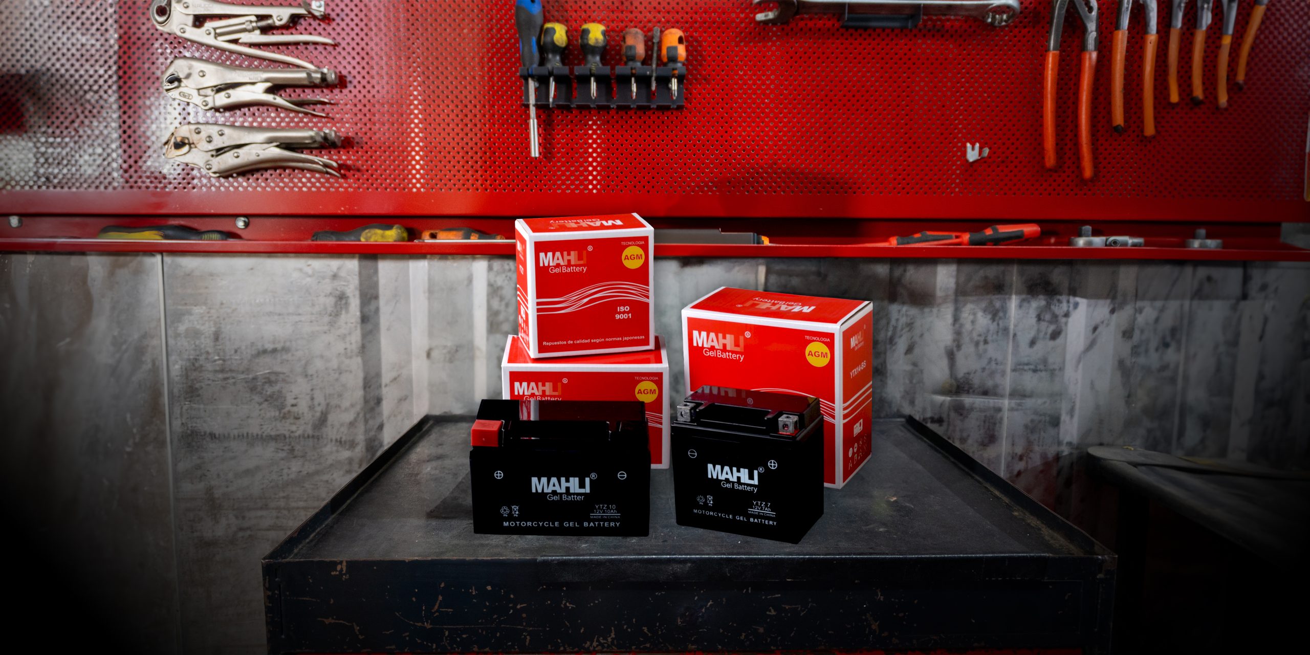 Batería de moto AGM Mahli