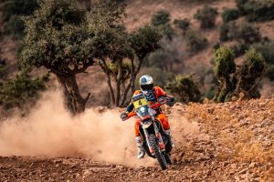 Rally de Marruecos 2025 Etapa 1: Daniel Sanders, por la leyenda