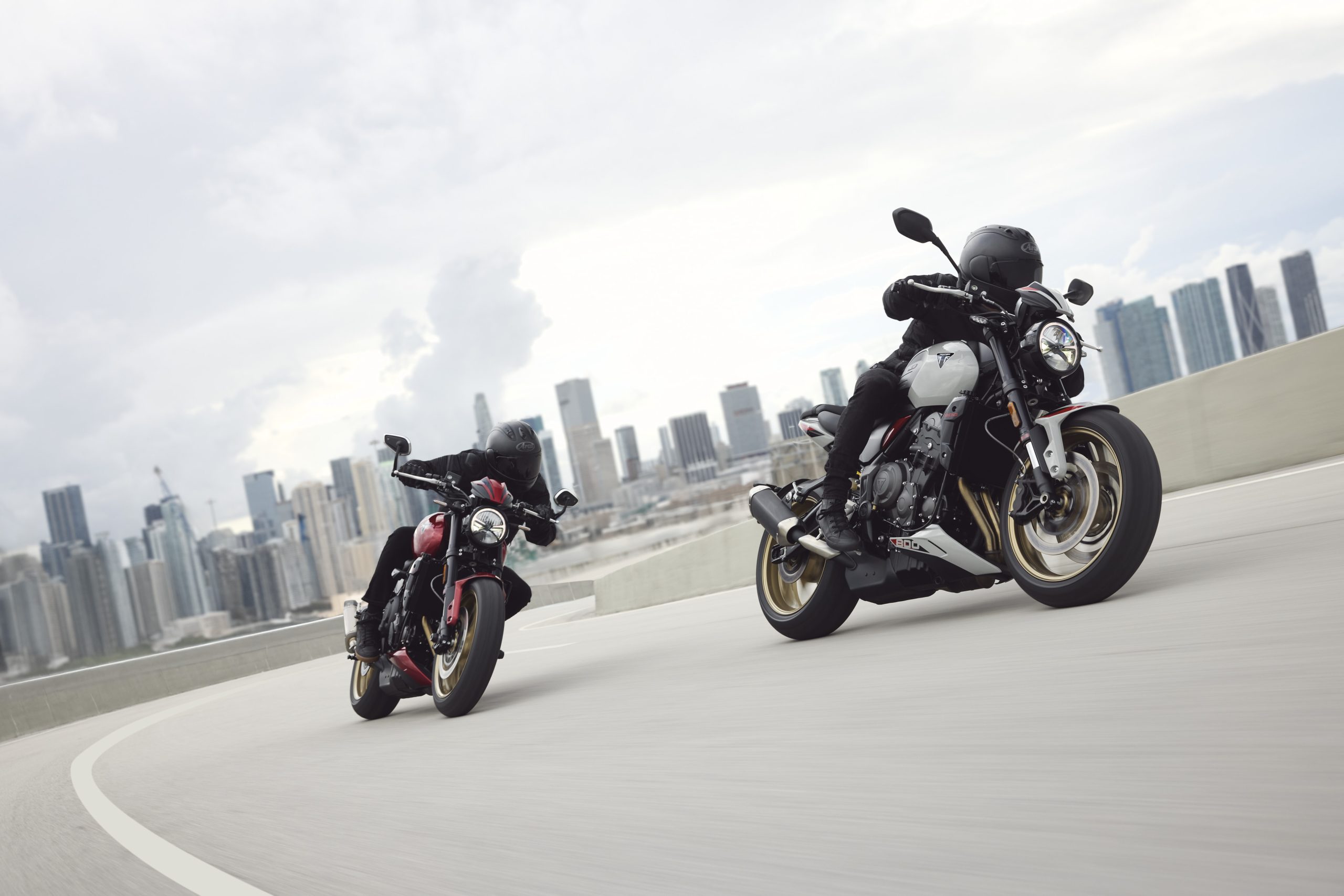 Urbana y minimalista: así es la nueva Triumph Trident 800