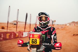Dakar 2026 Etapa 4: Schareina lidera el podio de las Honda