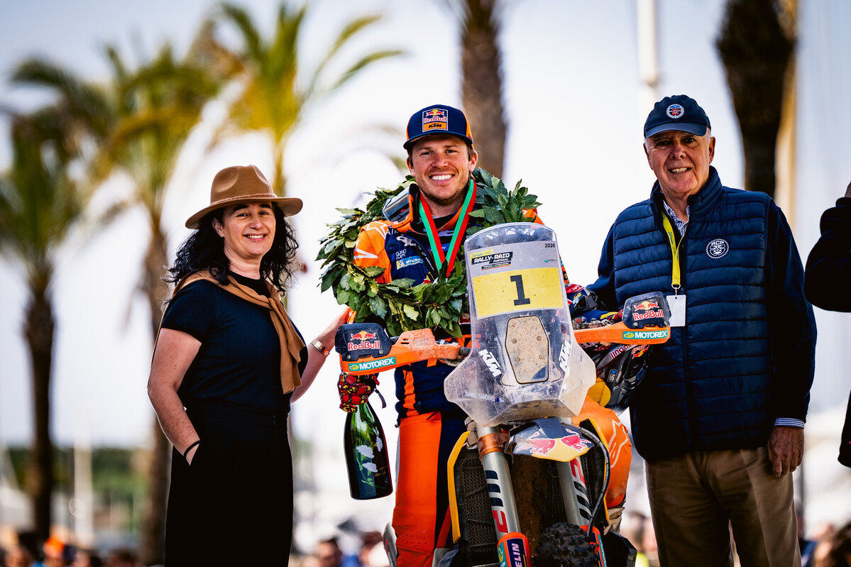 Daniel Sanders se quedó con el Rally-Raid de Portugal 2026