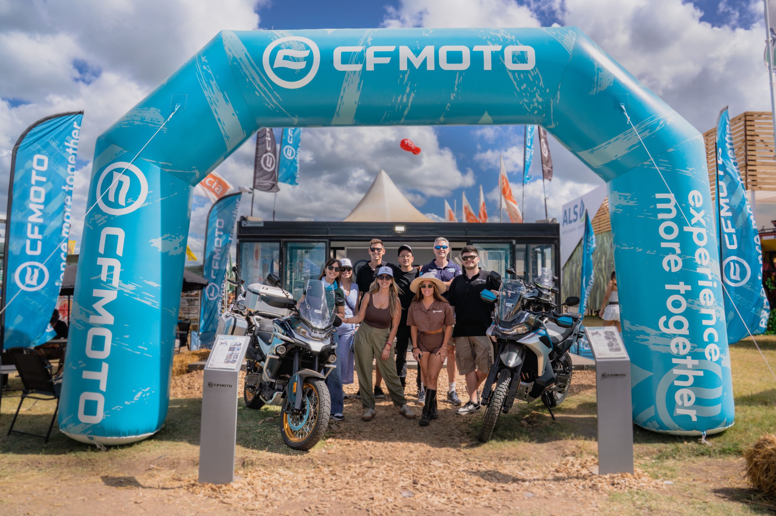 CFMoto mostró seis de sus modelos en Expoagro