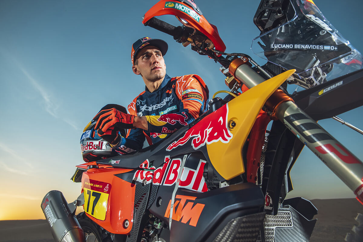 El argentino Luciano Benavides renueva su contrato con el equipo KTM, con el cual obtuvo su campeonato del mundo y del último Dakar.