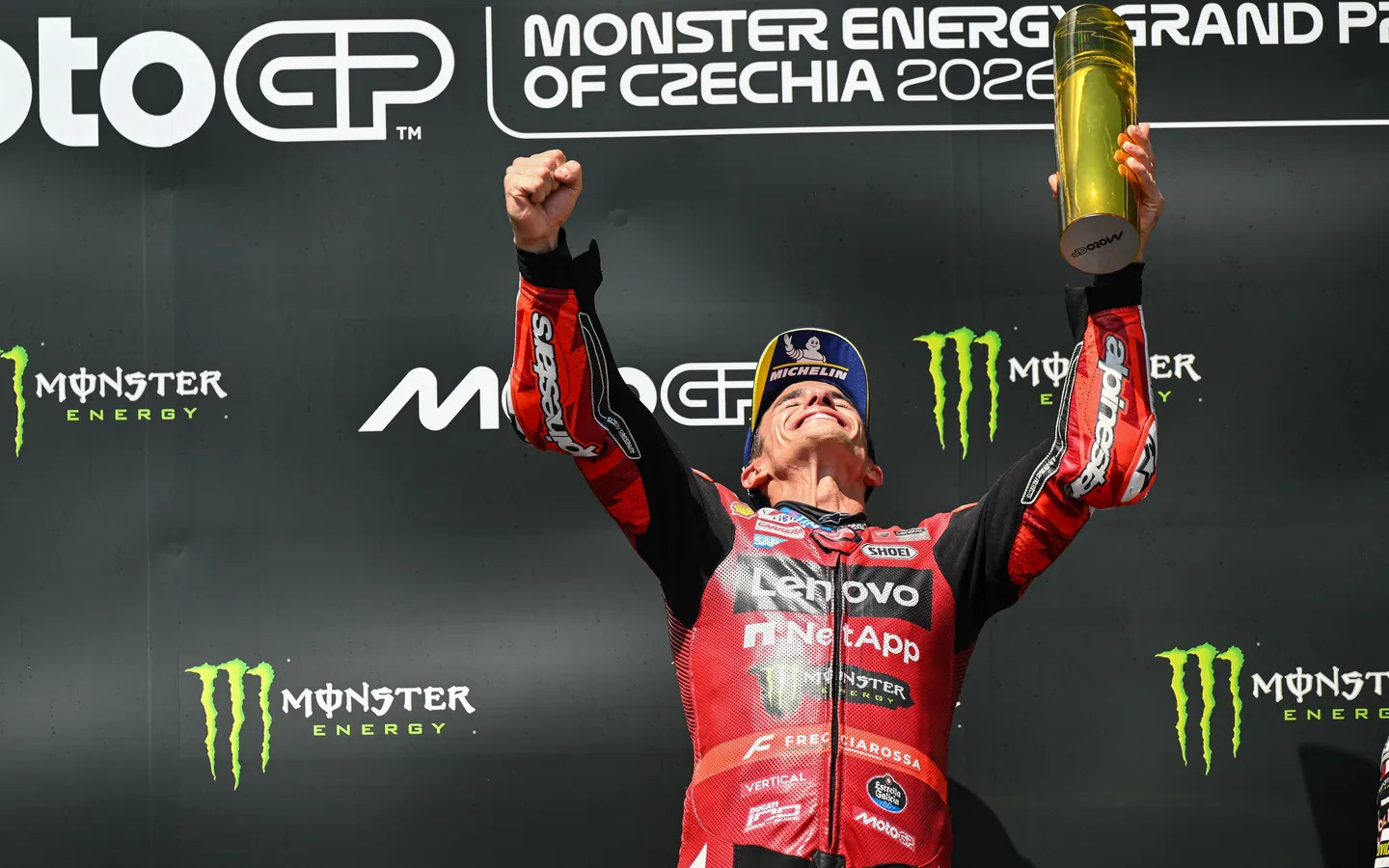 GP de la Republica Checa 2026: Marc Márquez enciende el campeonato ante un Bezzecchi sancionado