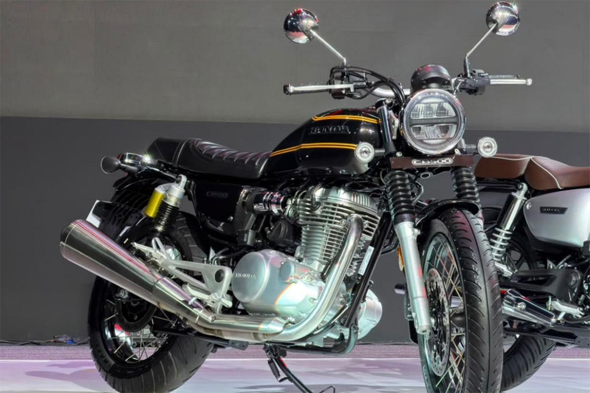 La Honda CB500, presentada por primera vez en India